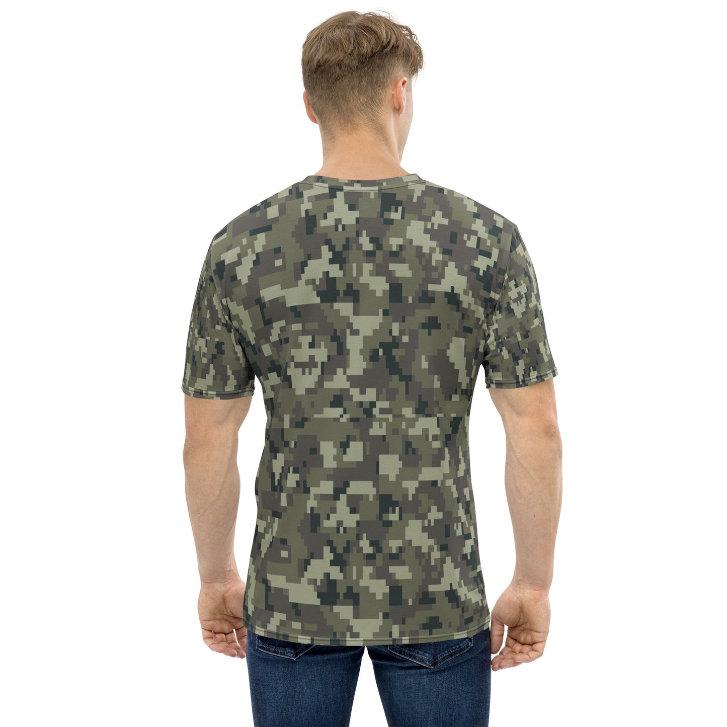 Men's camouflage print t-shirt
