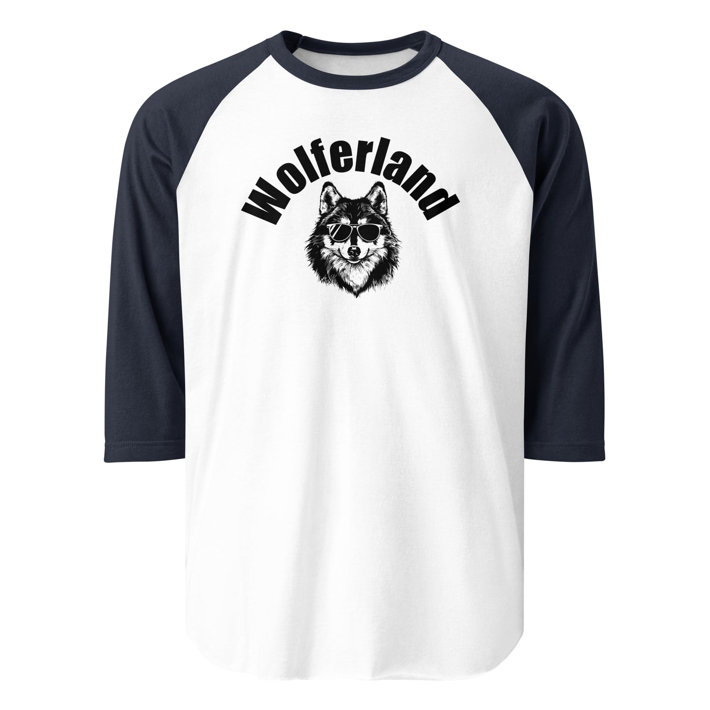 3/4 sleeve raglan shirt